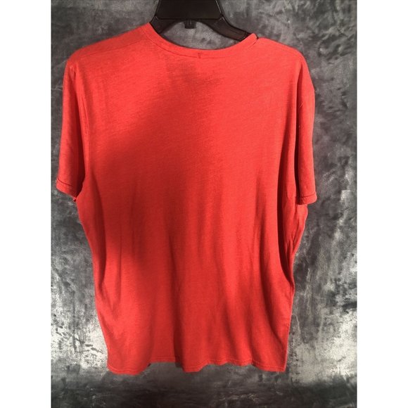 Hollister Men’s T-Shirt Extra Large Orange - Picture 8 of 10